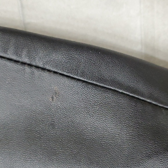 R&O Reilly Olmes leather jacket women's size XL black soft leather zip closure - Picture 15 of 16